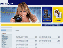 Tablet Screenshot of masterfoto.eu
